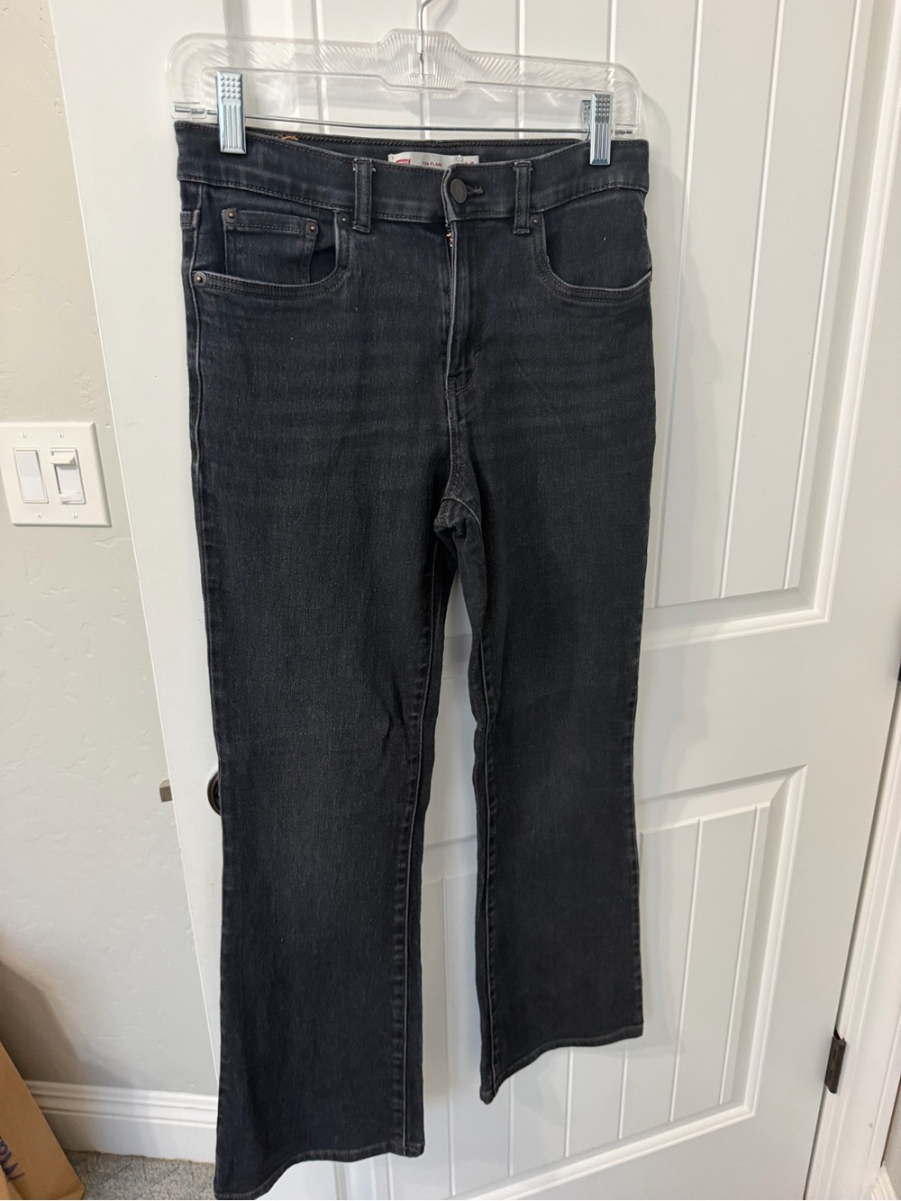 Levi's Black Flared kids Jeans